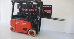 Linde eltruck med 4 hjul.
