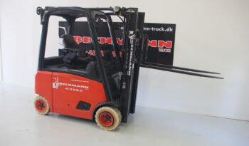 Linde eltruck med 4 hjul. full